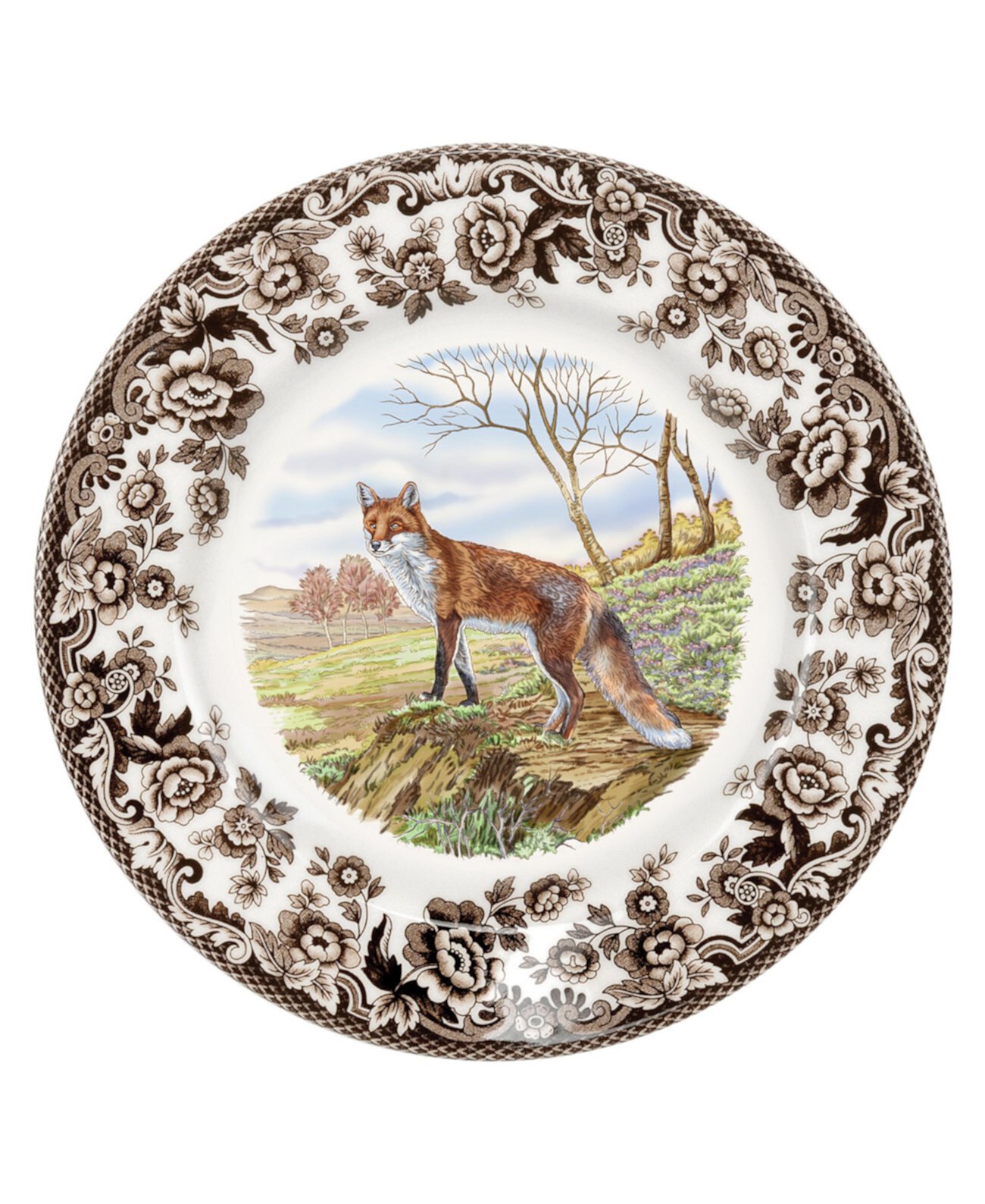 Салатная тарелка Woodland Red Fox Spode