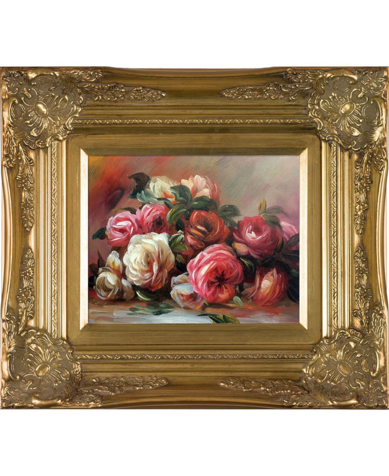 Автор: Overstockart Выброшенные розы в викторианской рамке, 16 "x 18" La Pastiche