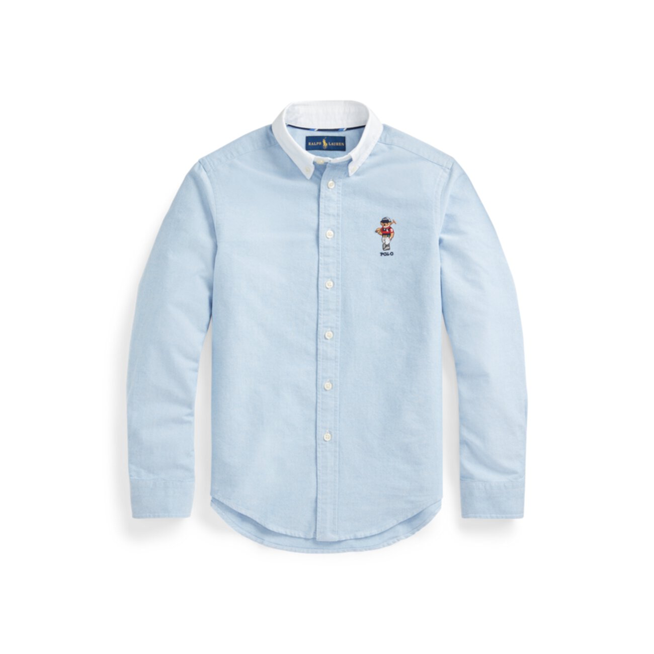 Хлопковая оксфордская рубашка Polo Bear Ralph Lauren