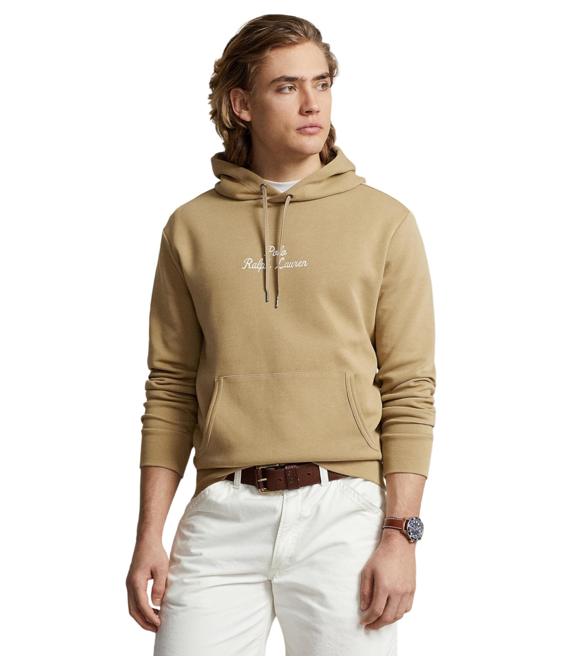 Logo Double-Knit Hoodie Polo Ralph Lauren