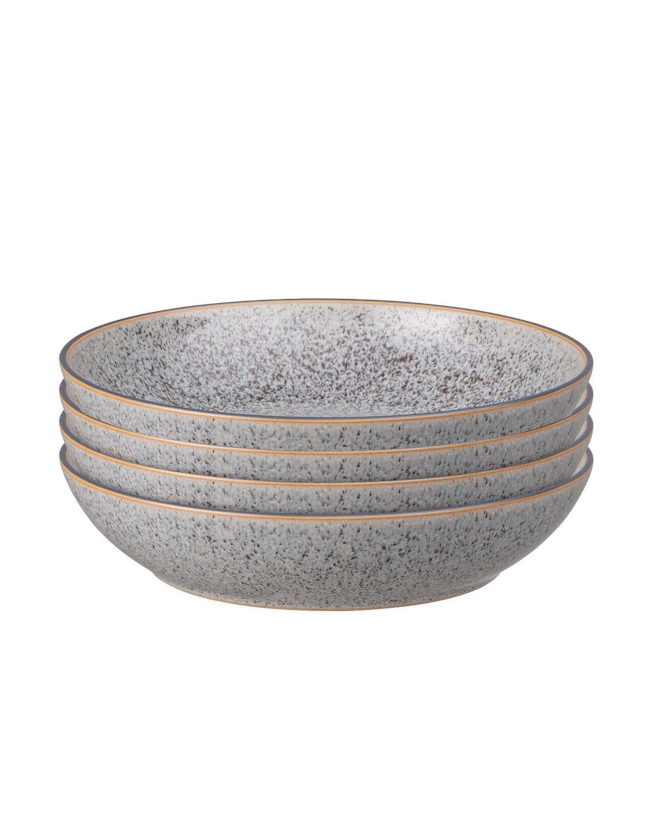 Набор серых тарелок для пасты из 4 предметов Studio Craft Denby