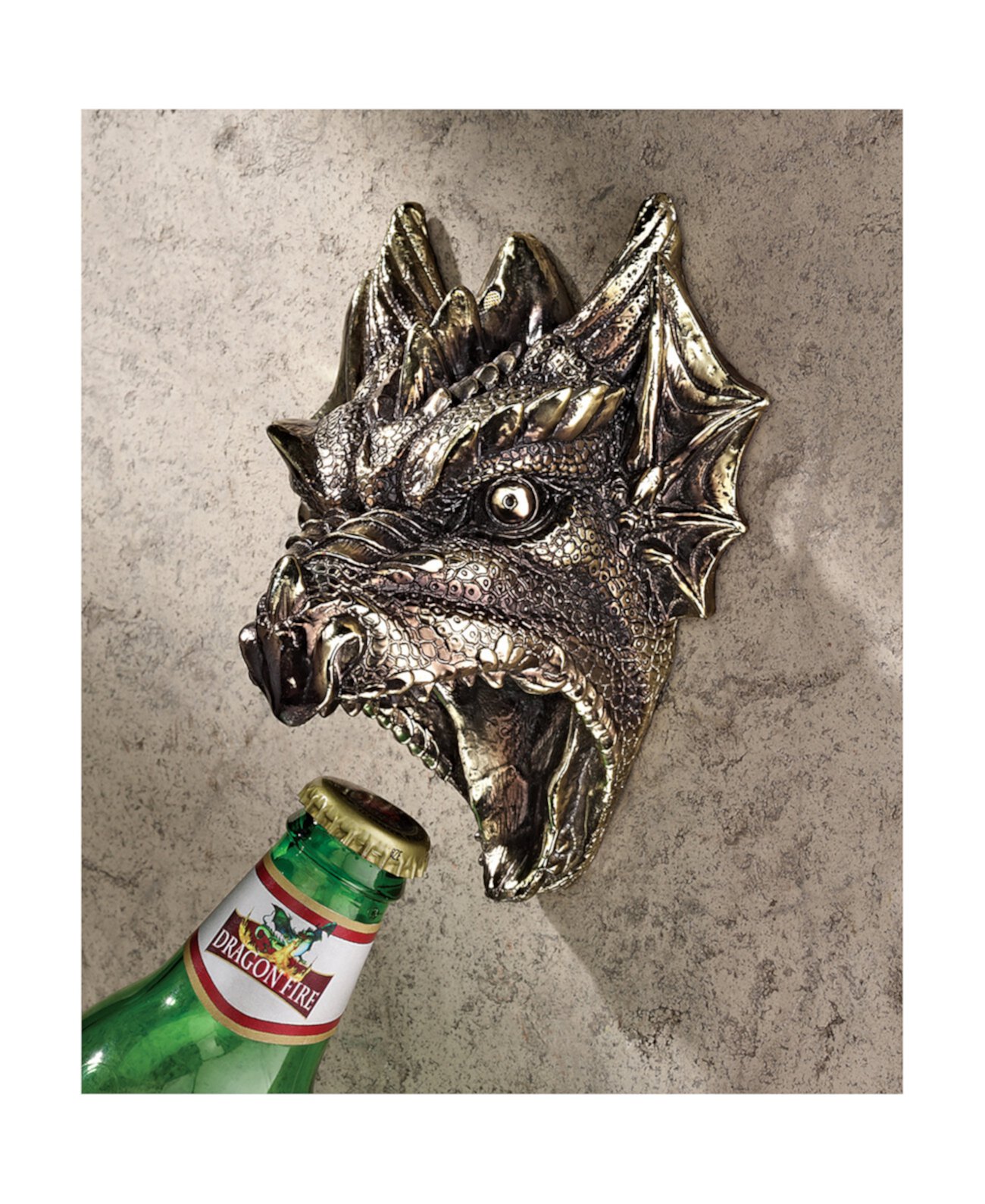 Открывалка для бутылок с изображением готического дракона Design Toscano