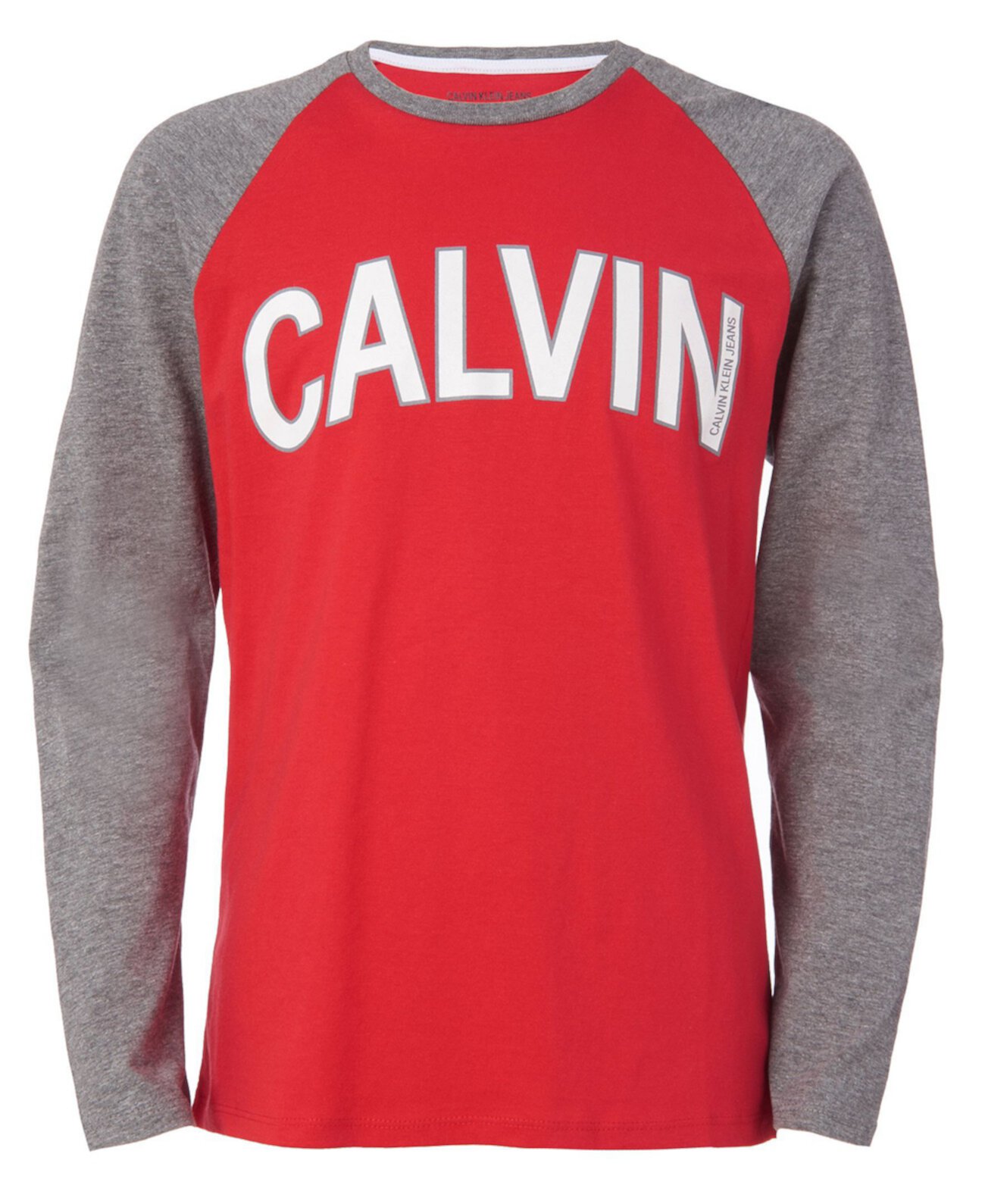 Футболка реглан с длинными рукавами и логотипом Little Boys Arch Calvin Klein