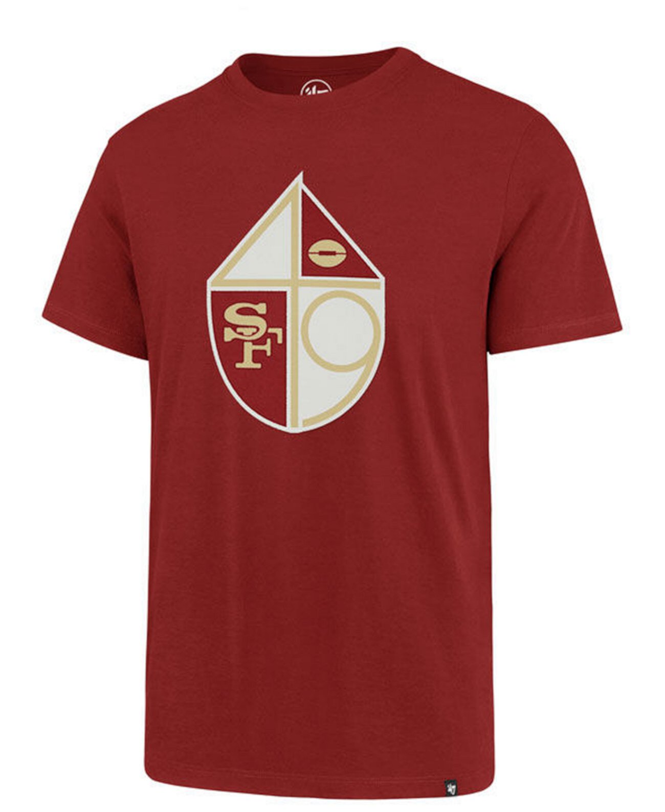 Мужская футболка San Francisco 49ers Knockout Fieldhouse '47 Brand