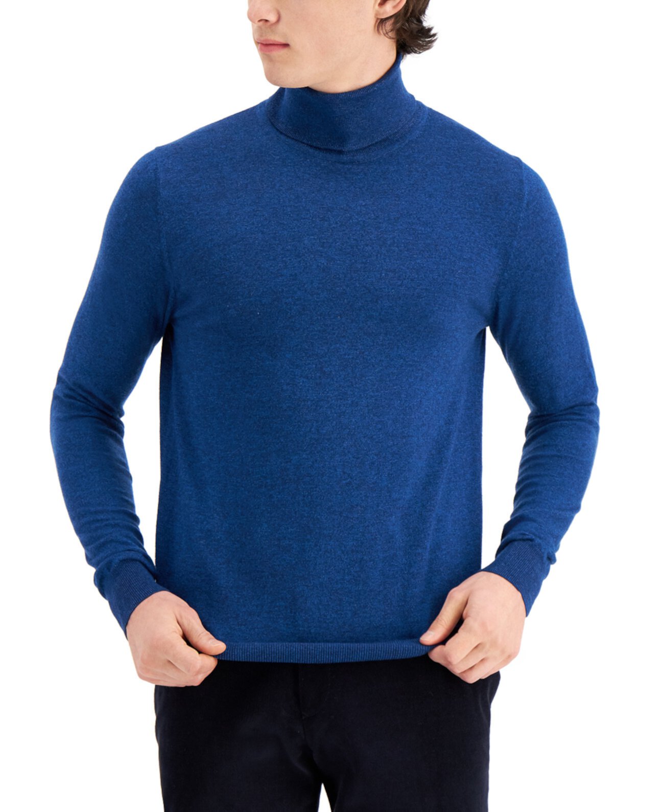 Мужской свитер Slim Fit с высоким воротом и узким вырезом ограниченной серии Paisley & Gray