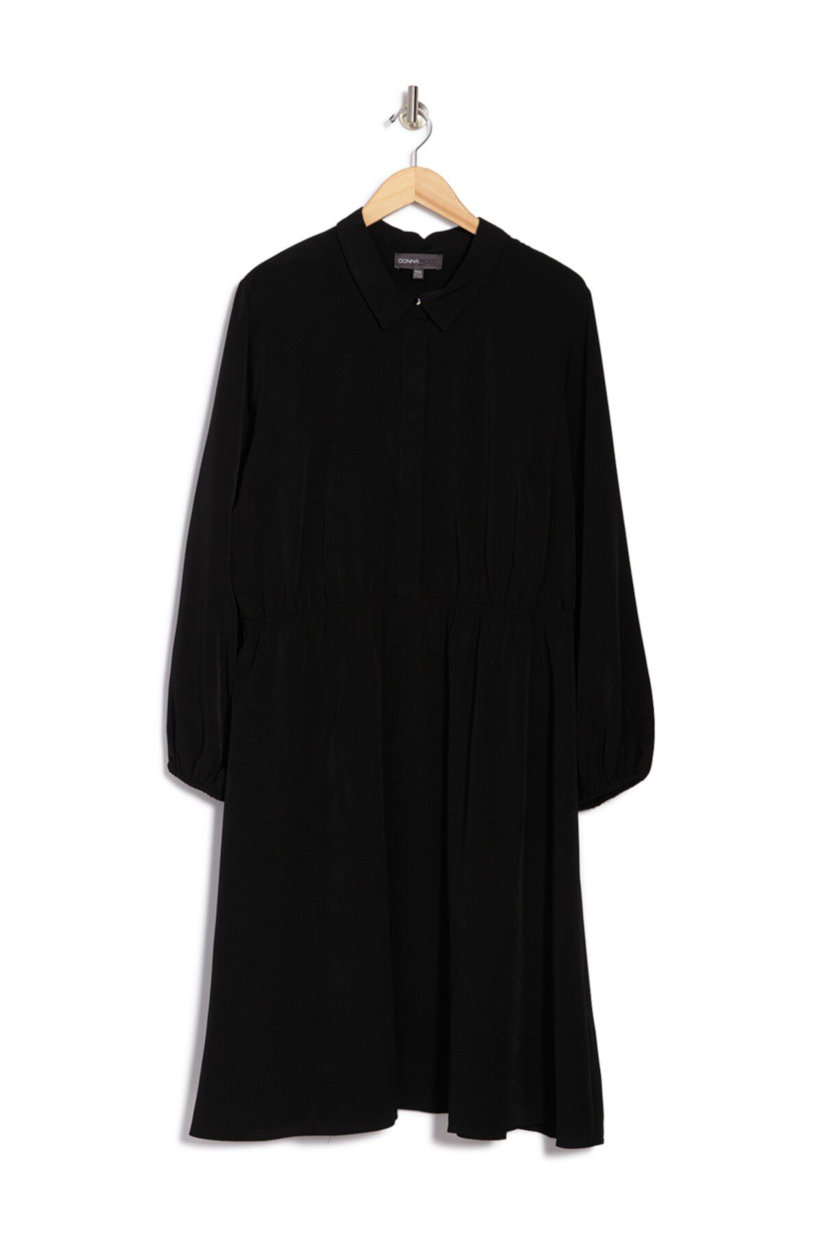 Платье-рубашка с длинным рукавом (большие размеры) Donna Ricco