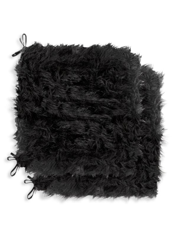 Подушка для стула Laredo из искусственного меха Luxe Faux Fur
