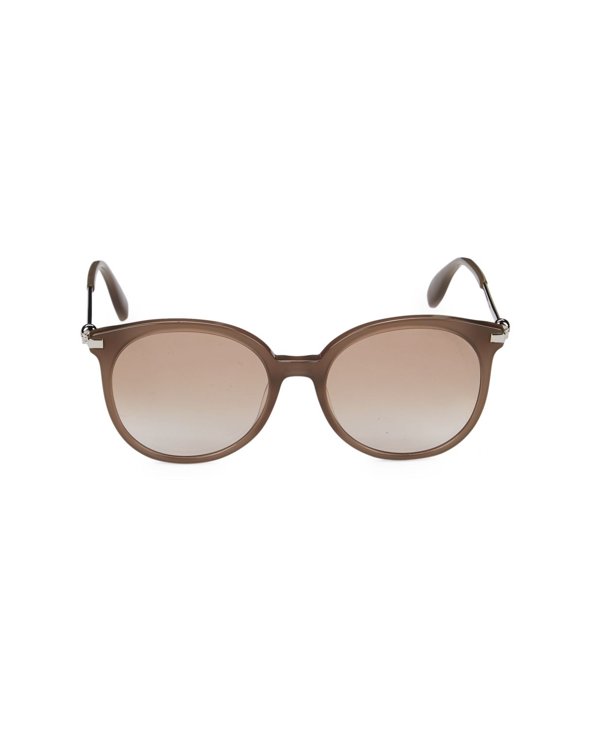 Круглые солнцезащитные очки 54 мм Alexander McQueen