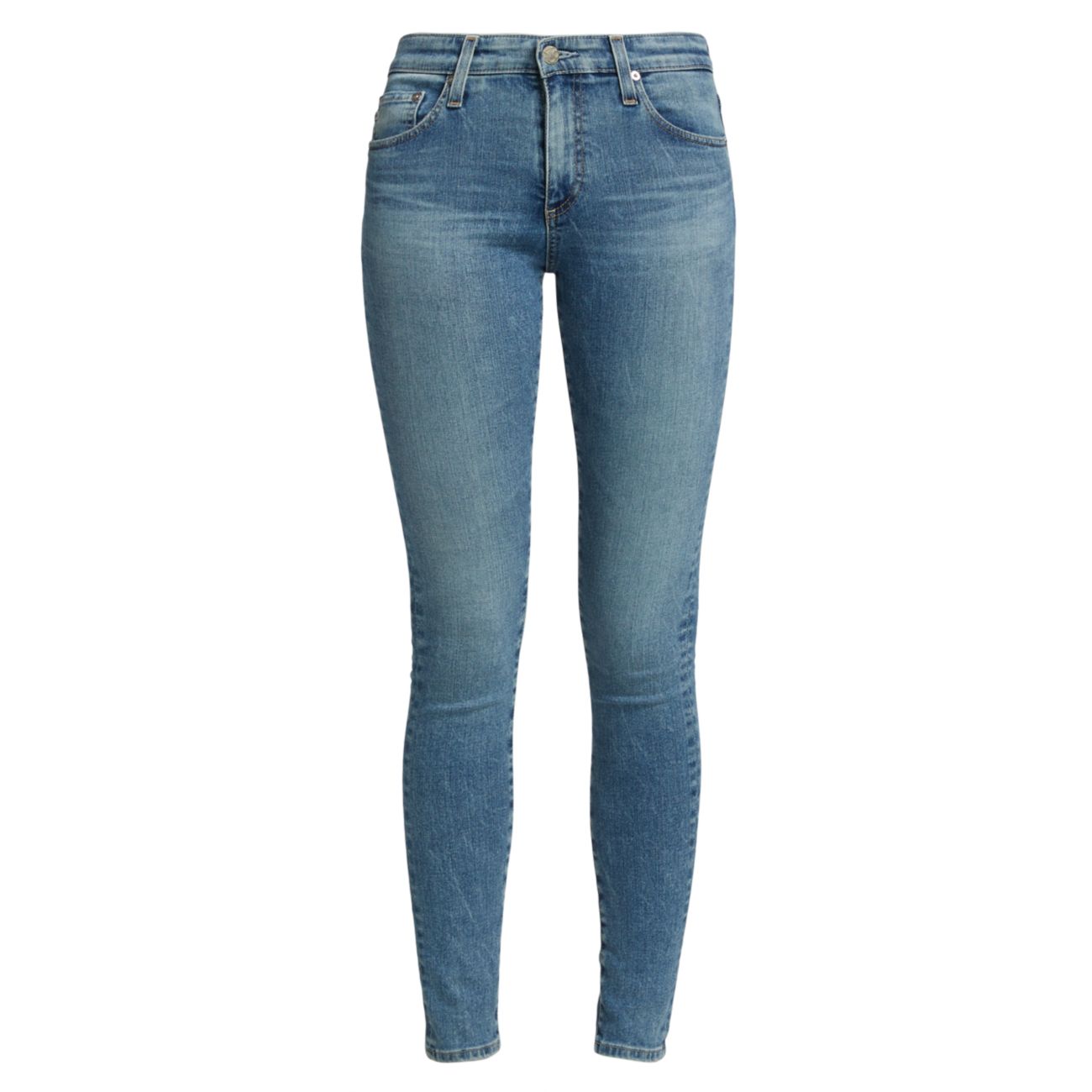Джинсы-скинни Farrah до щиколотки AG Jeans