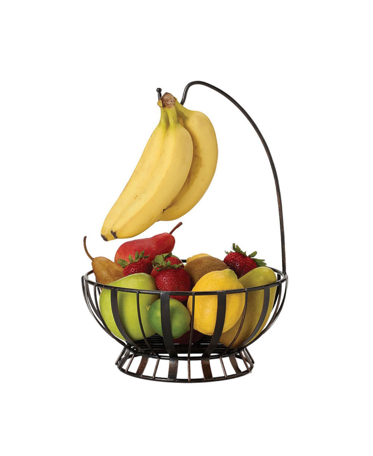 Корзина для фруктов с полосами и полосами с банановым крючком MIKASA