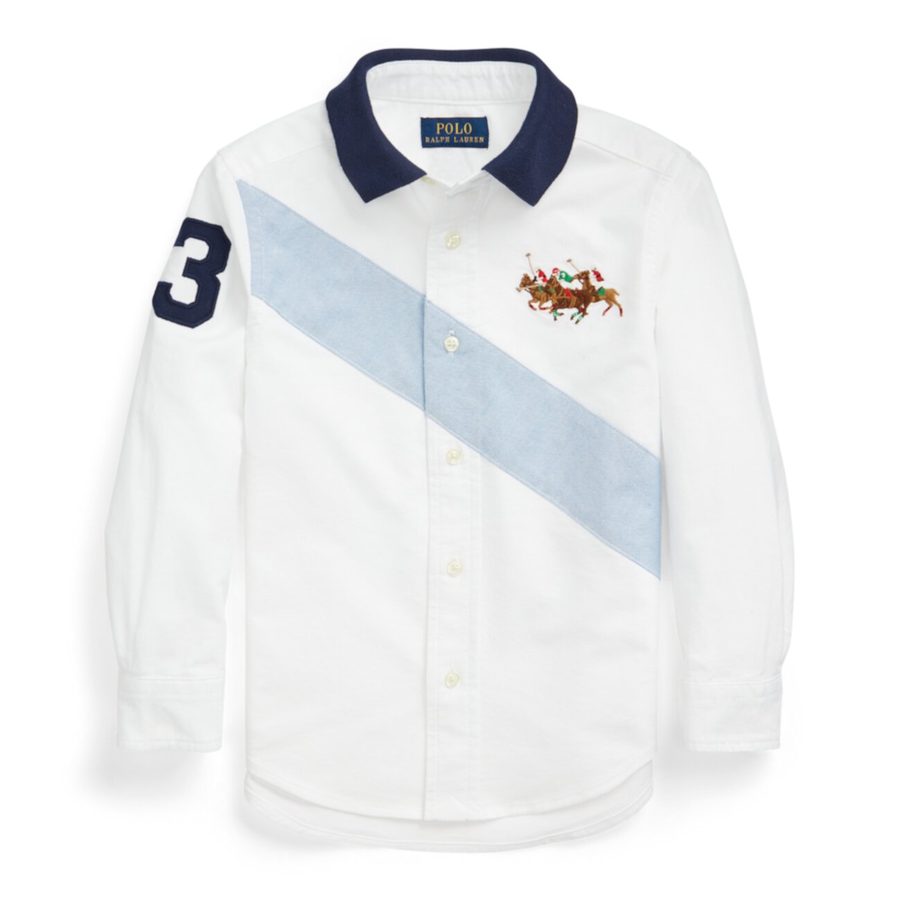 Cotton Oxford Polo-Collar Shirt Ralph Lauren