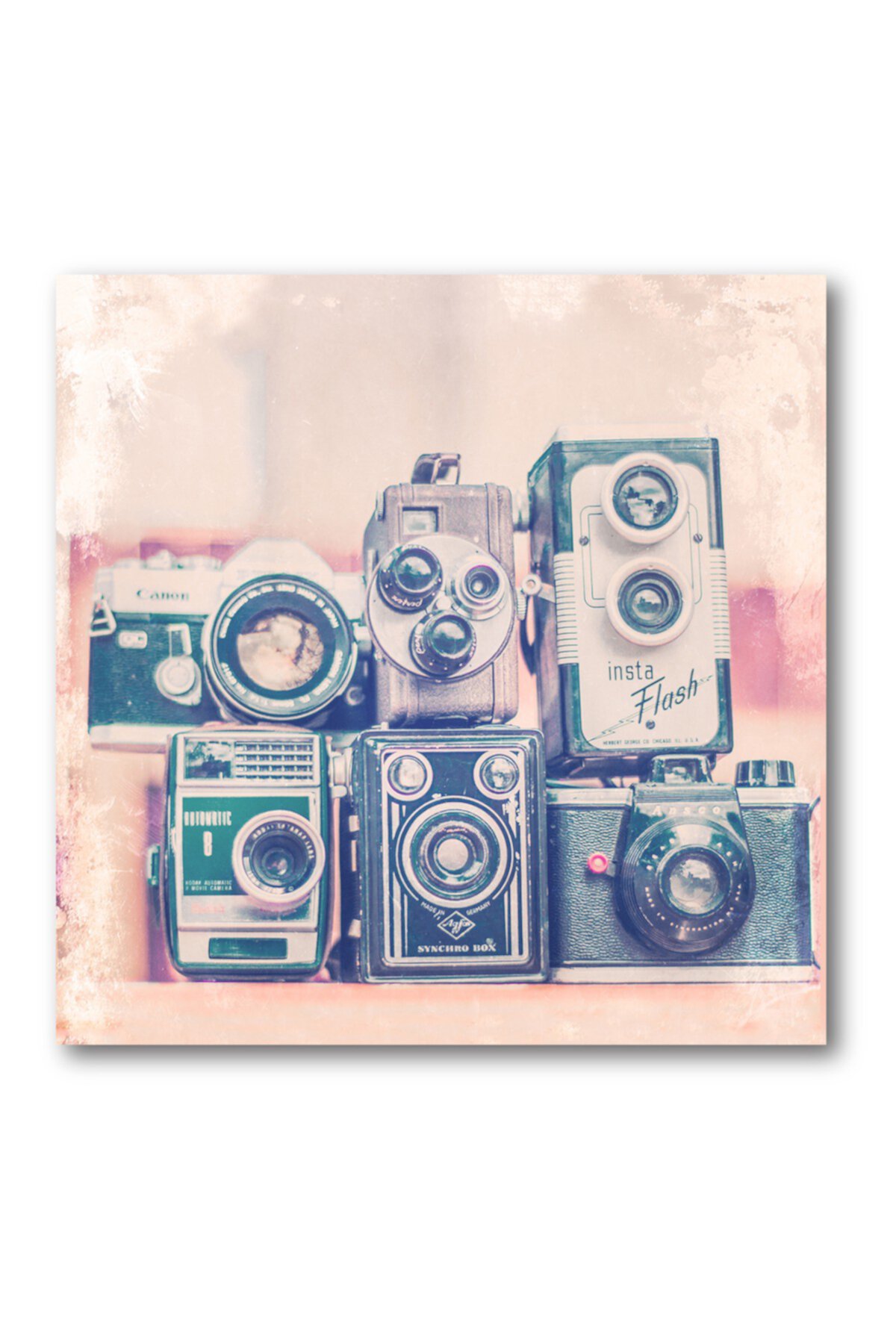 Vintage Camera II Gallery Wrapped Canvas Wall Art Courtside Market
