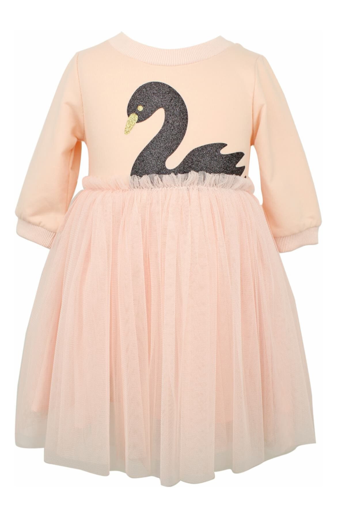 Платье из тюля Swan (для маленьких девочек) Popatu