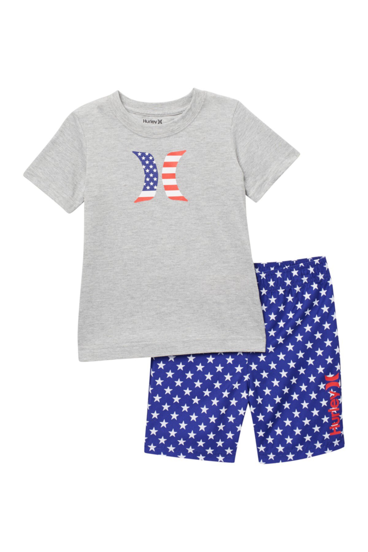 Комплект футболки и плавок Patriot (для мальчиков ясельного возраста) Hurley