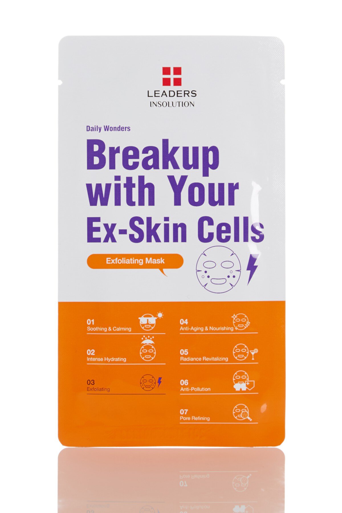Daily Wonders Breakup with Your Ex-Skin Cells Mask - набор из 10 штук Leaders Cosmetics