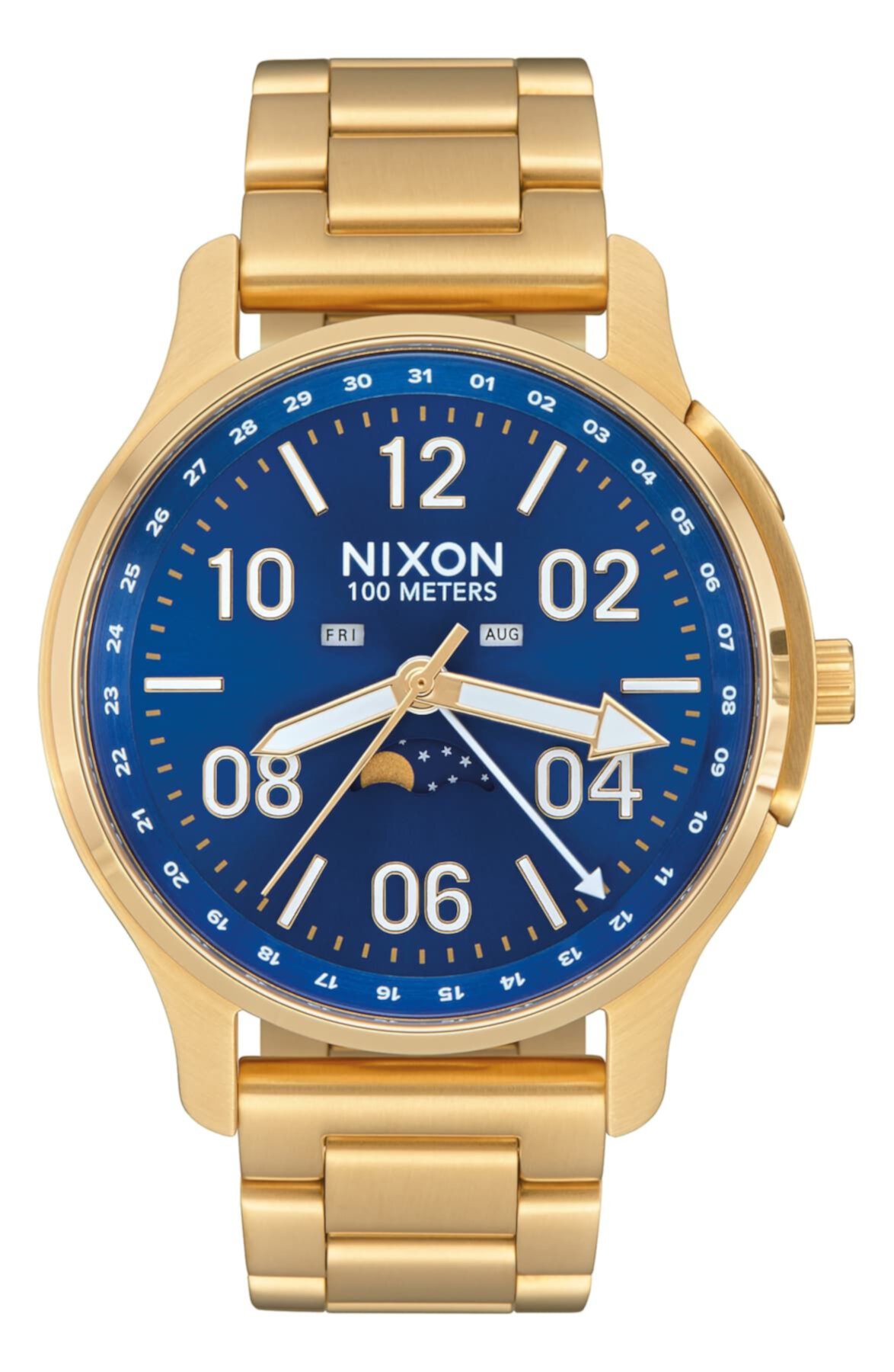 Мужские кварцевые часы с браслетом Ascender, 42 мм Nixon