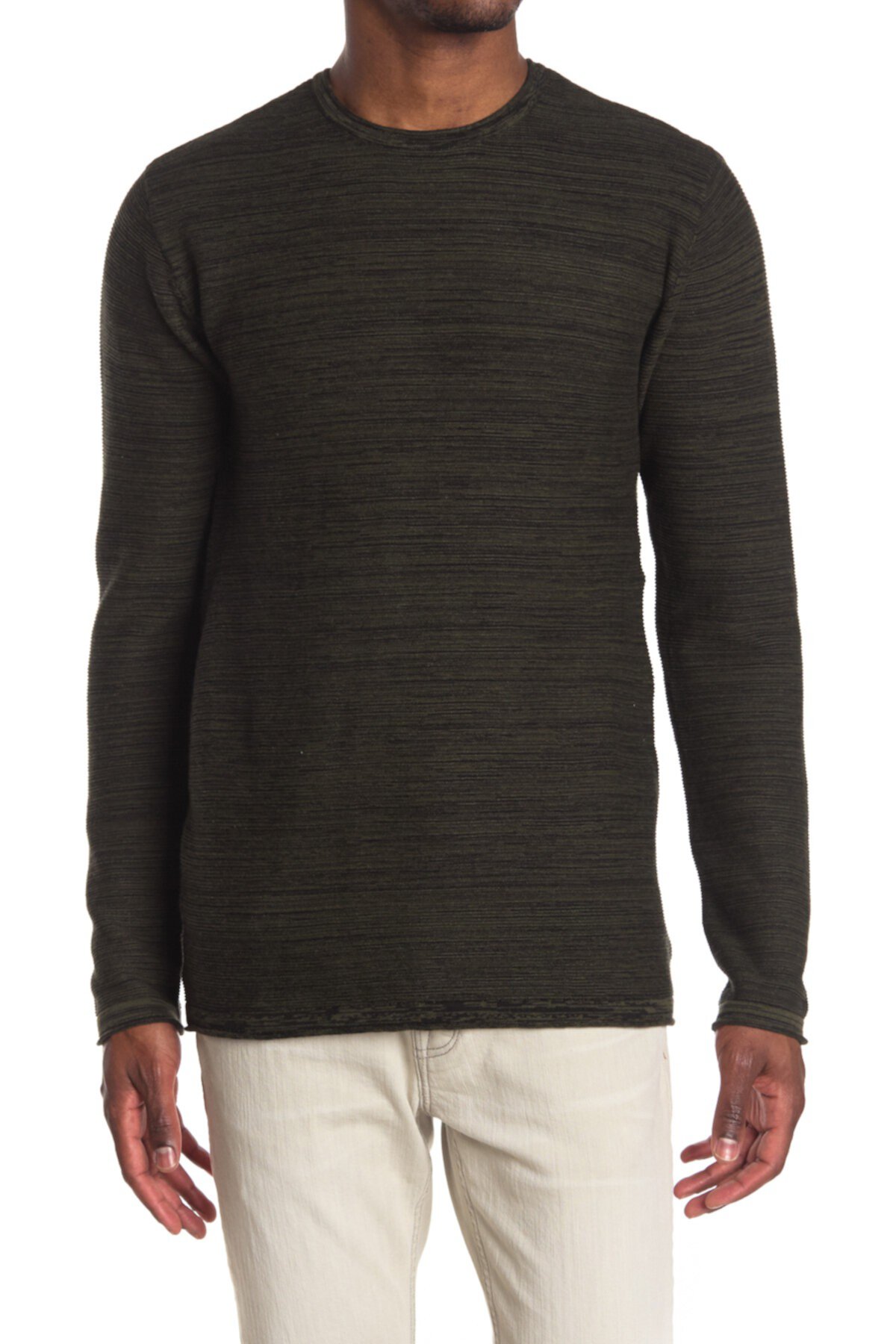 Полосатый пуловер-свитер PX