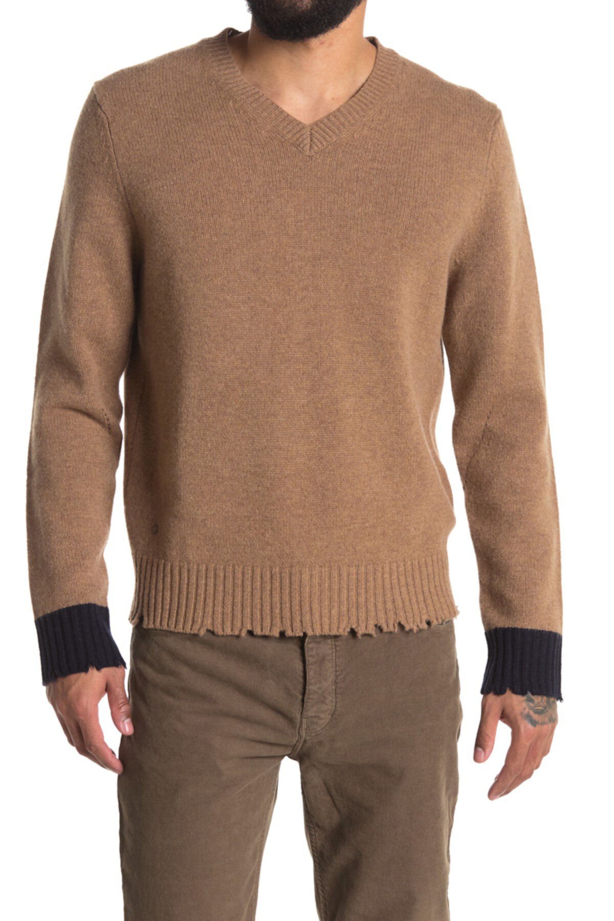 Luke V-Neck Wool Sweater Zadig & Voltaire