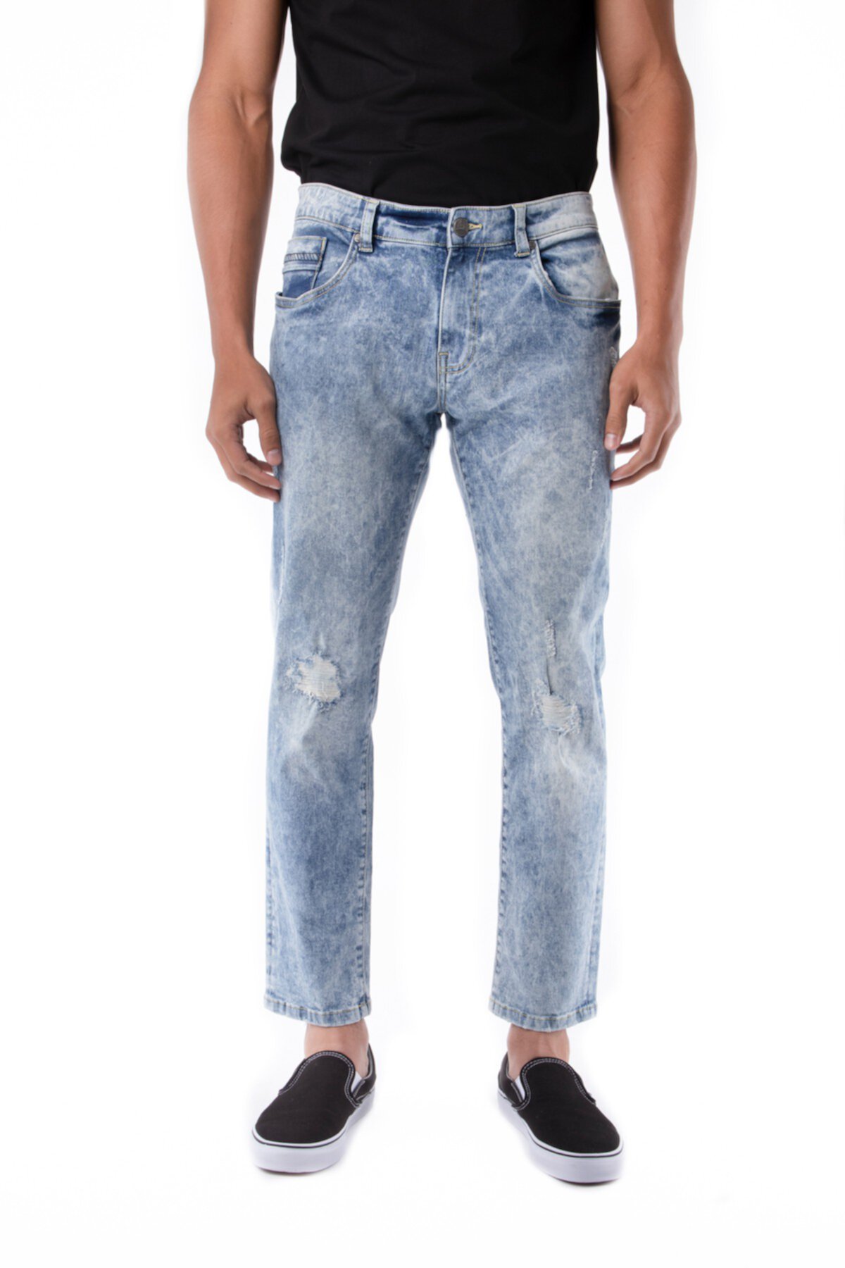 Рваные джинсы скинни - внутренний шов 30–32 дюйма XRAY