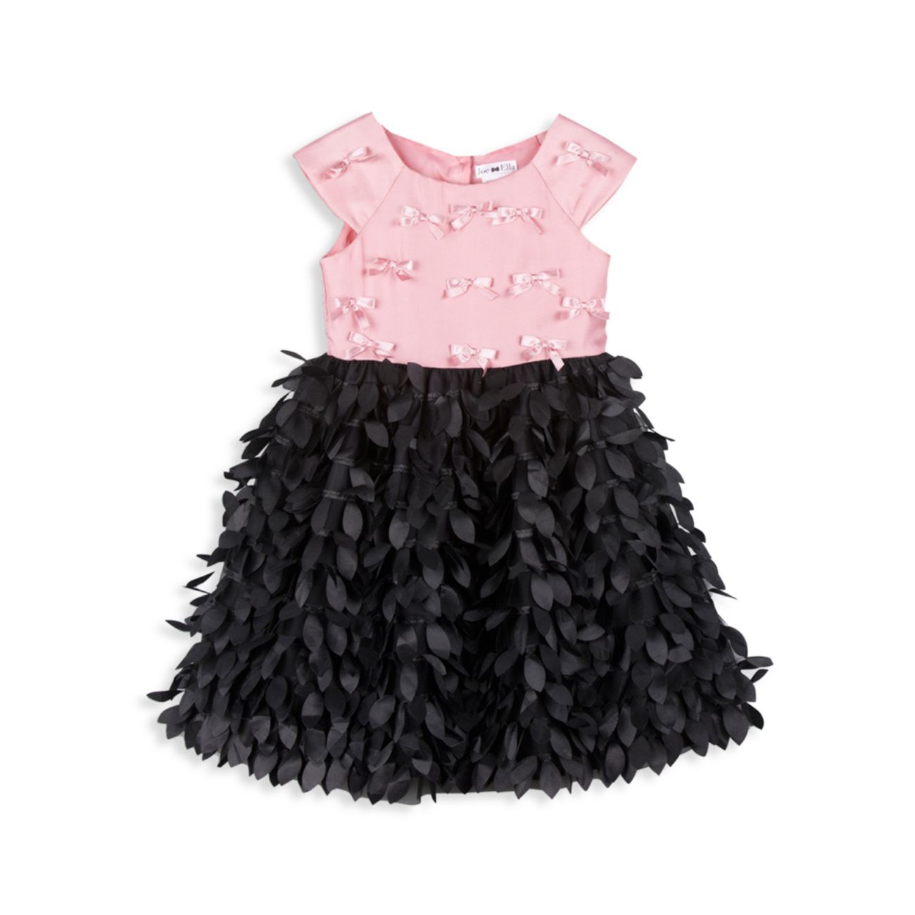 Маленькая девочка & amp; Платье для девочки с короткими рукавами Joe-Ella