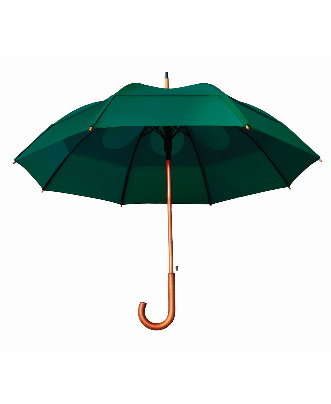 Ветрозащитный автооткрытый зонт с J-образной ручкой GUSTBUSTER