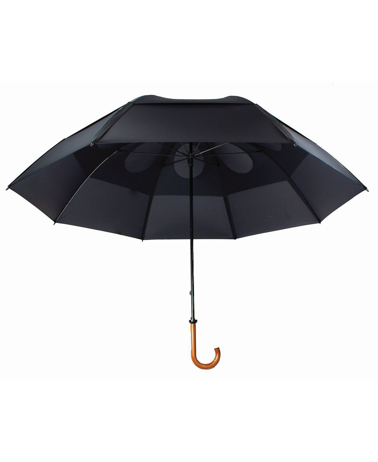 Элегантный роскошный зонт с защитой от ветра и двойным навесом GUSTBUSTER