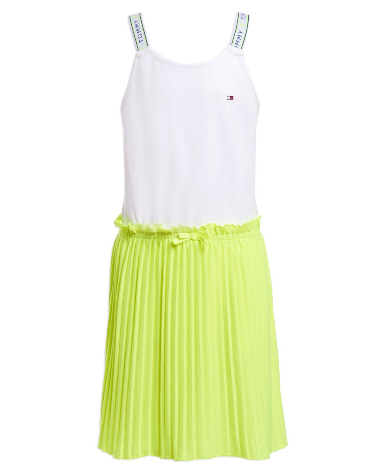 Плиссированное теннисное платье для больших девочек Tommy Hilfiger