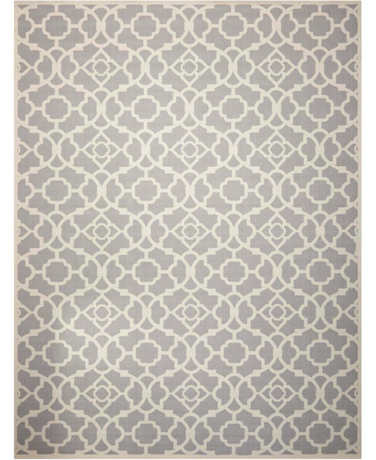 Shady Brights SHA04 Gray 7'9" x 10'10" Area Rug Long Street Looms