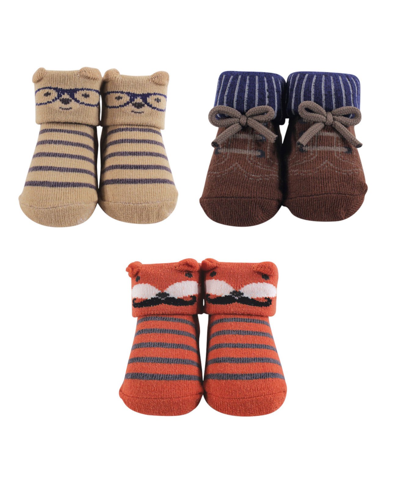 Baby Girl Socks Gift Set, 3-Pack Hudson Baby