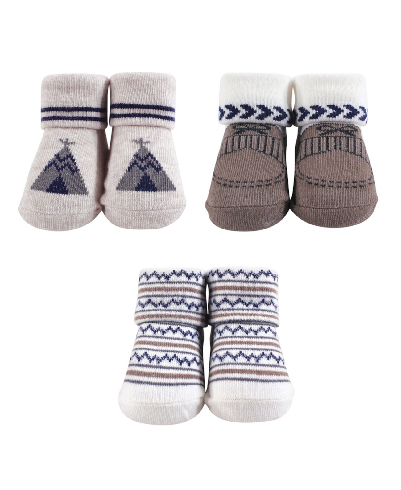 Baby Girl Socks Gift Set, 3-Pack Hudson Baby