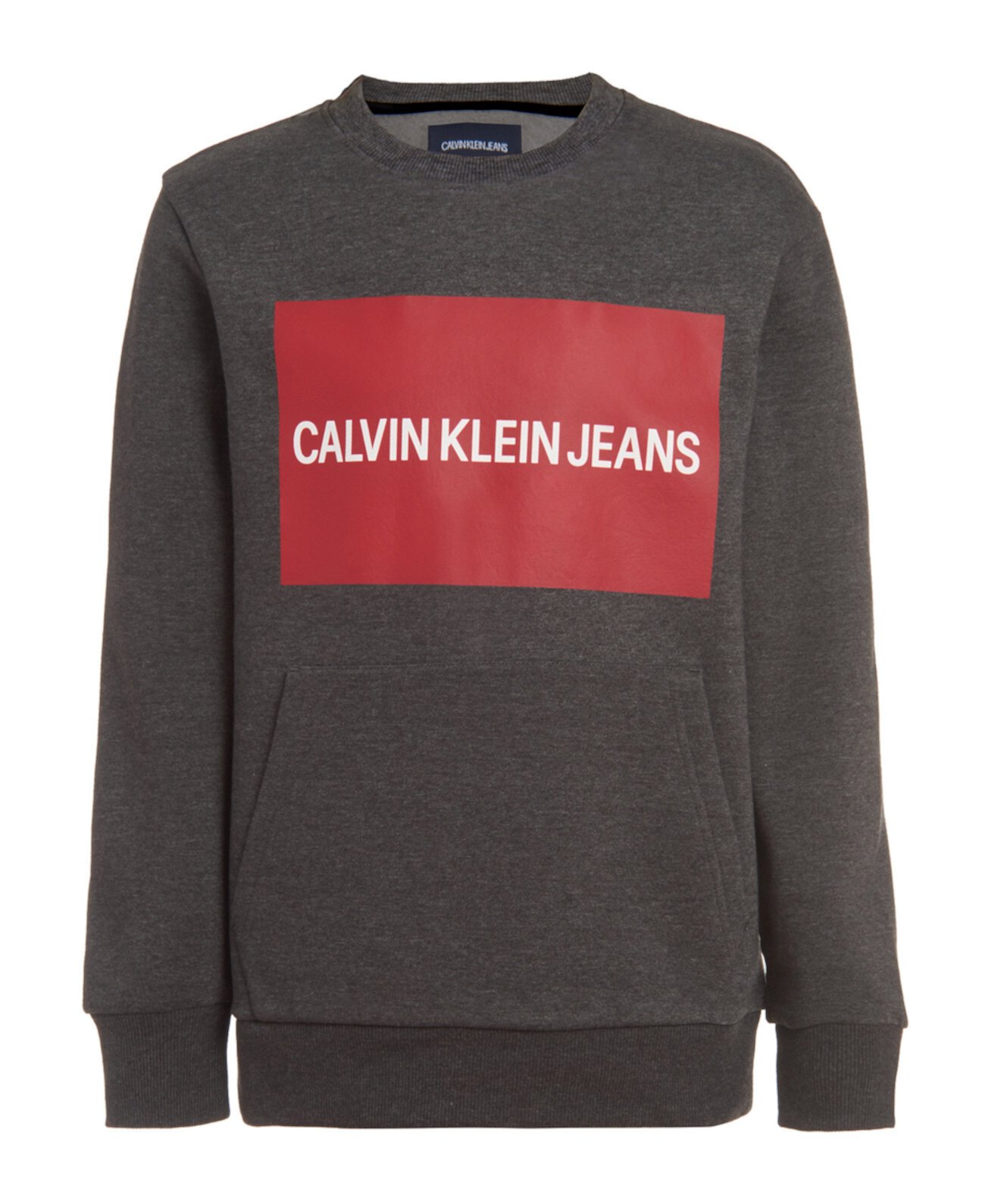 Свитшот с длинными рукавами и круглым вырезом Big Boys Institution Calvin Klein