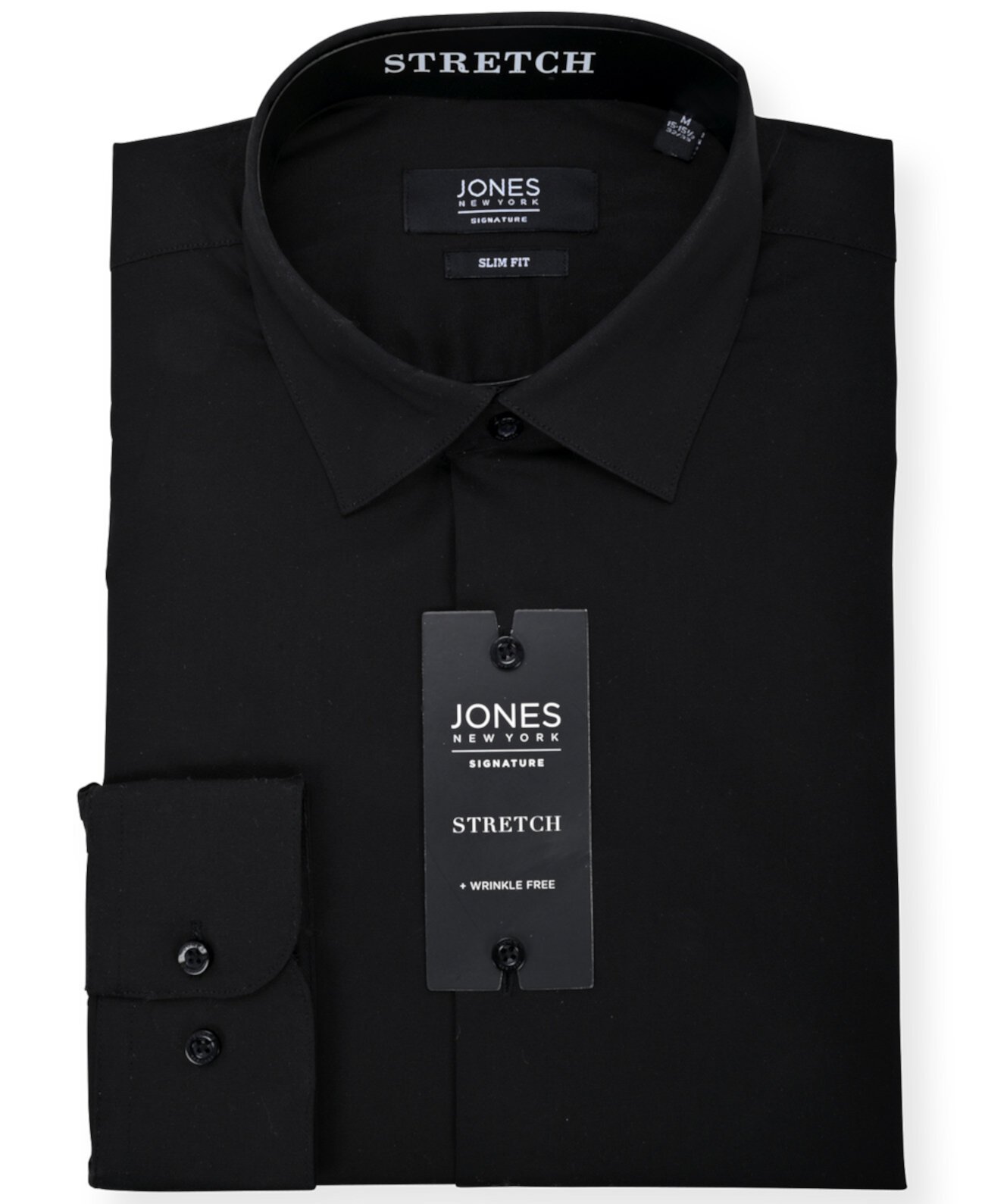 Мужская однотонная классическая рубашка Jones New York