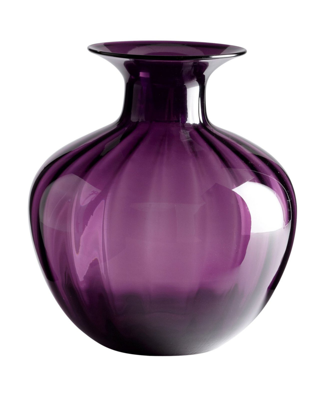 Фиолетовая ваза