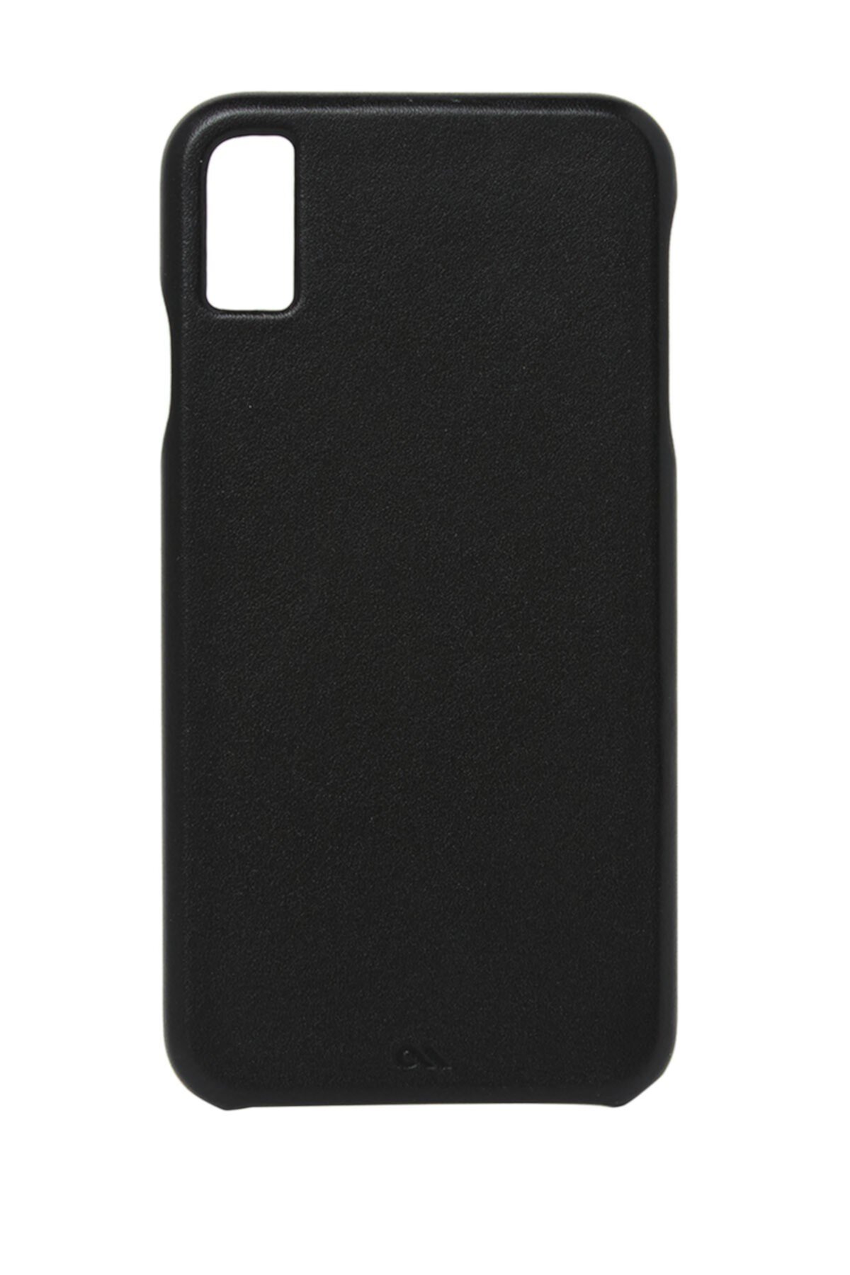 Кожаный чехол Target для iPhone XS Max Barely There - черный
 Case-Mate