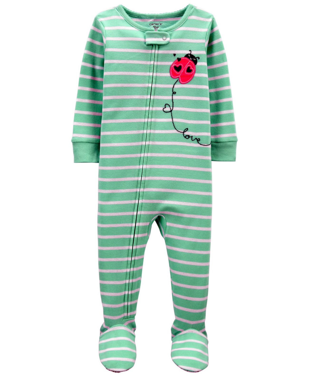 Пижамный комплект Footie Snug Fit для маленьких девочек Carter's