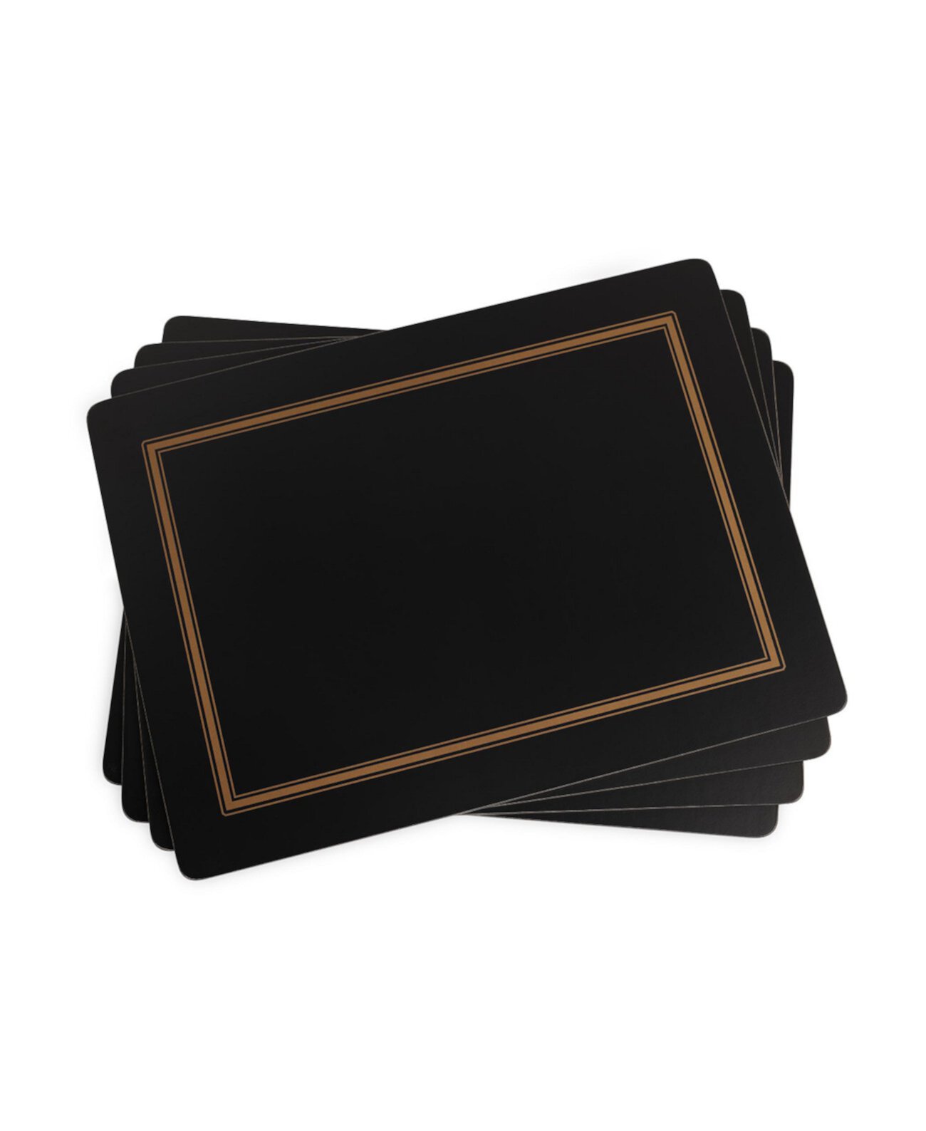 Классические черные салфетки, набор из 4 шт. Pimpernel