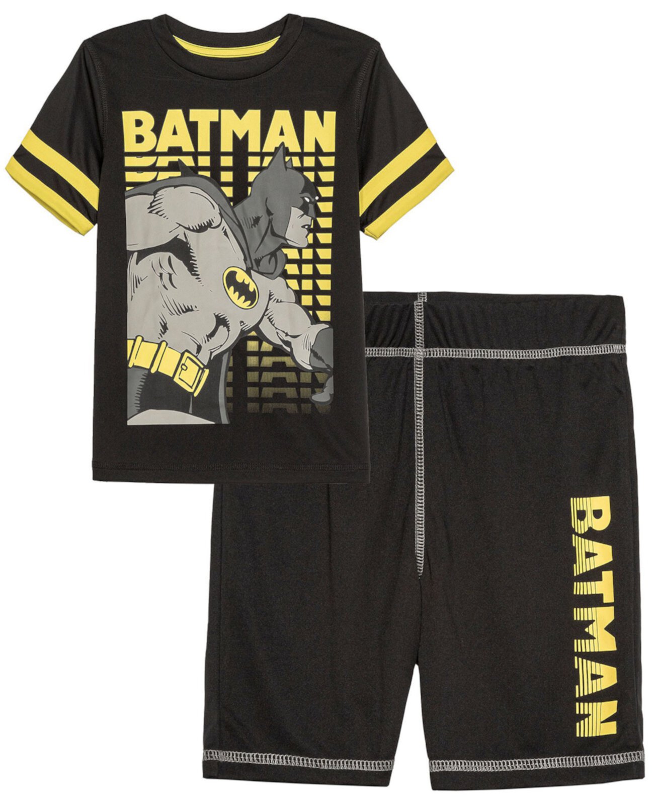 Комплект футболки и шорт Little Boys Batman Knight Active, 2 предмета Hybrid