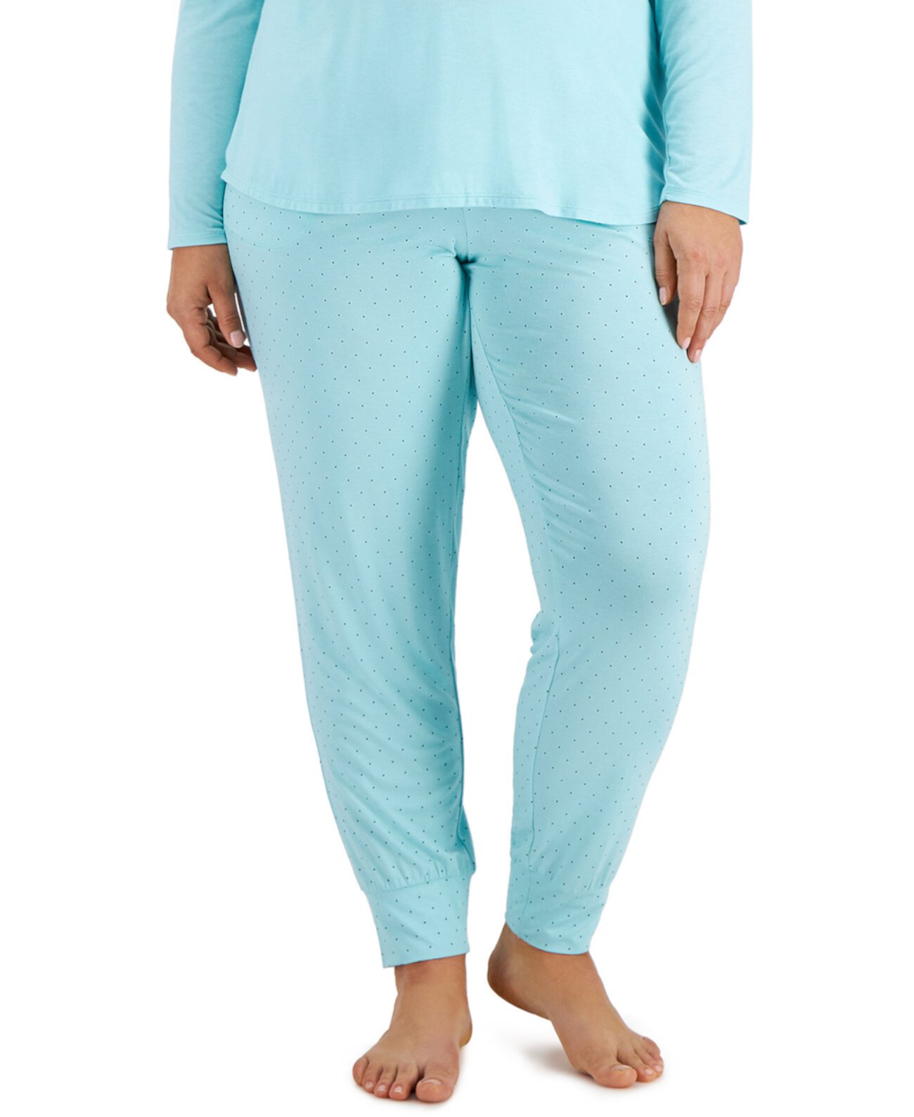 Plus Size Jogger Pajama Pants, Created for Macy's Alfani