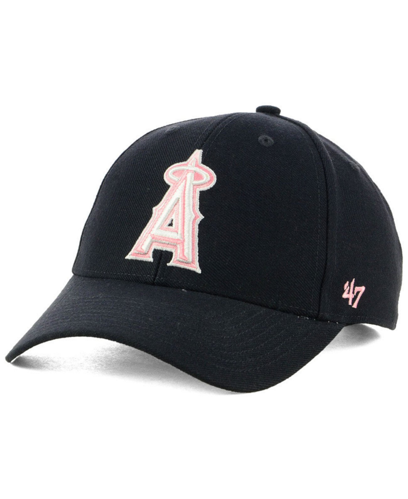 Темно-розовая бейсболка Los Angeles Angels MVP '47 Brand