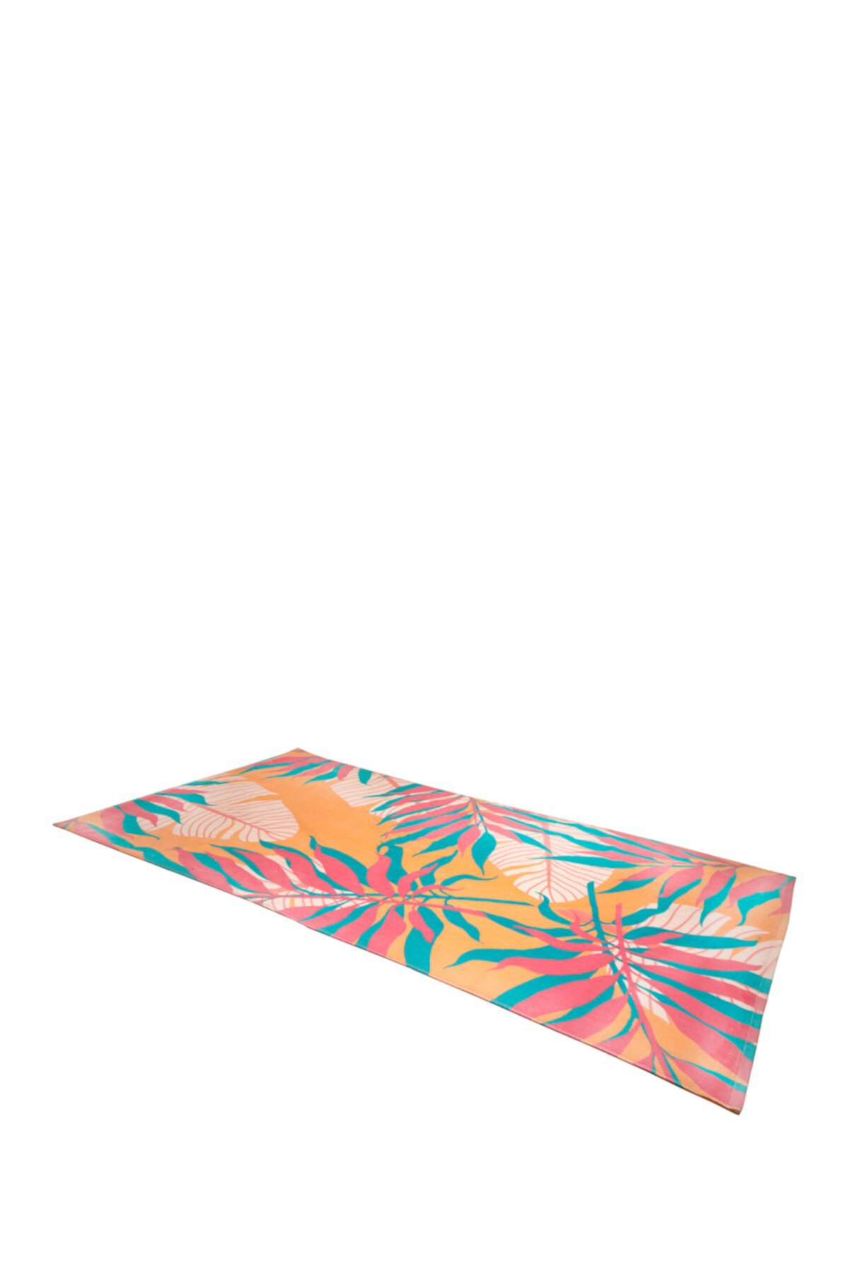 Прямоугольное пляжное полотенце с тропическими листьями Moda At Home