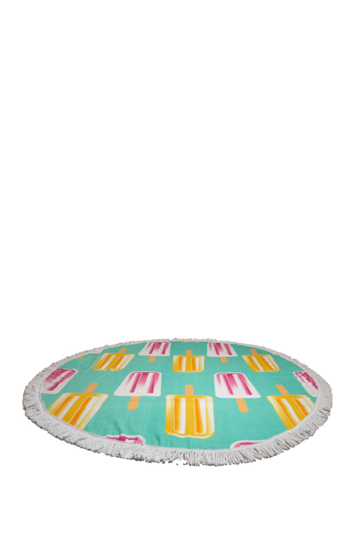 Круглое пляжное полотенце Popsicle с бахромой Moda At Home