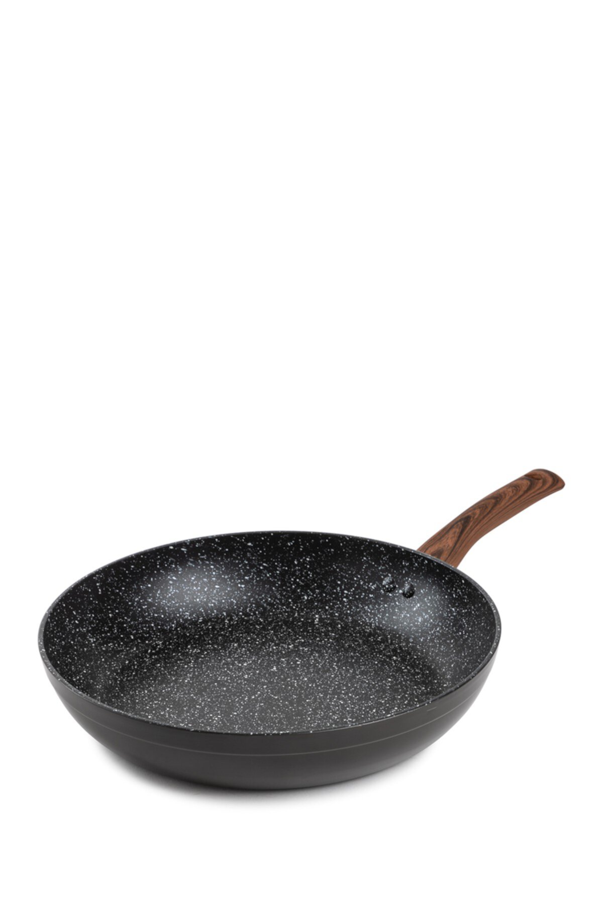 12-дюймовая алюминиевая кованая сковорода с спеклами Pluto, черная Core Home