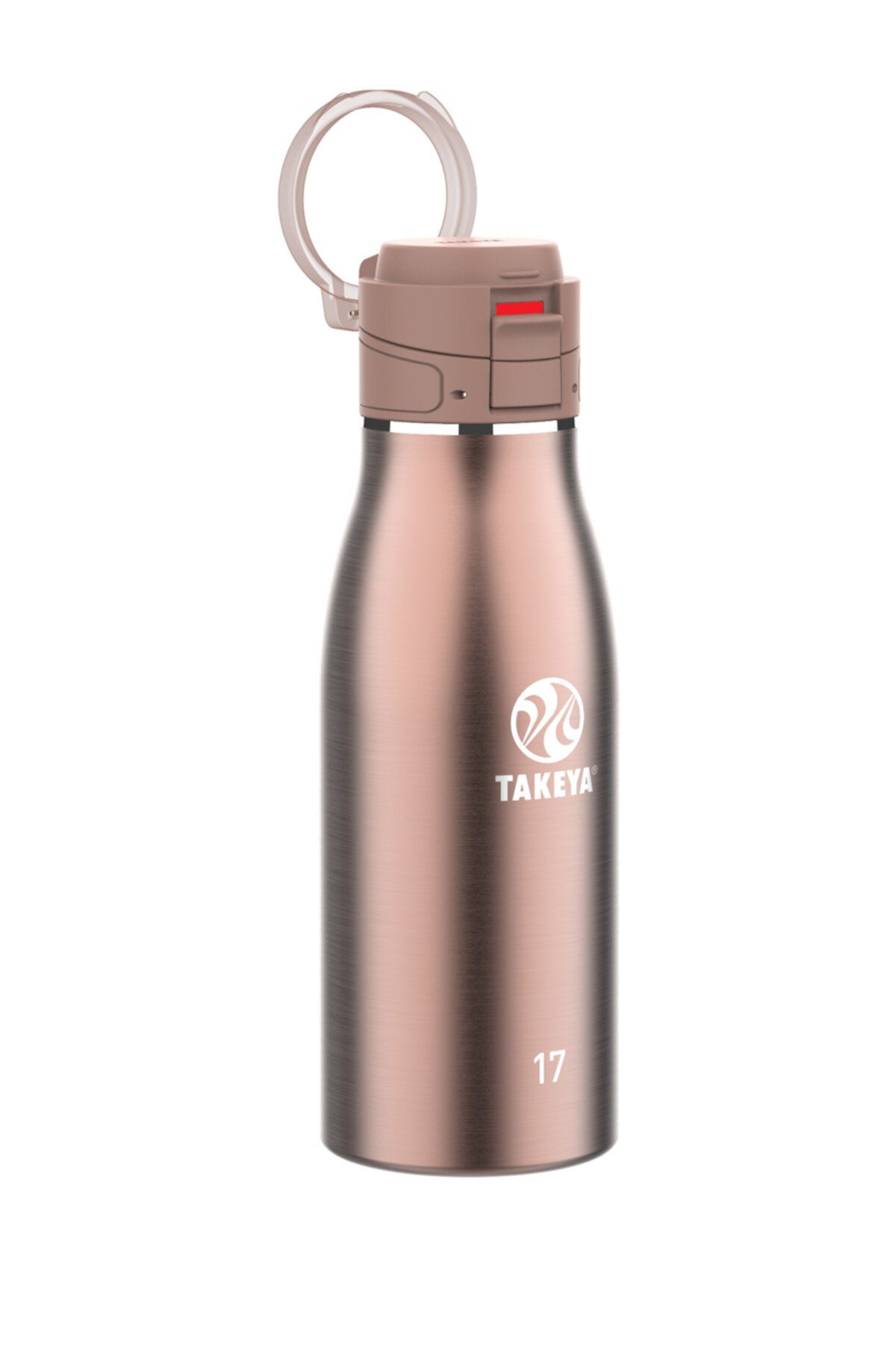 Бутылка Traveller FlipLock емкостью 17 унций - розовое золото Takeya