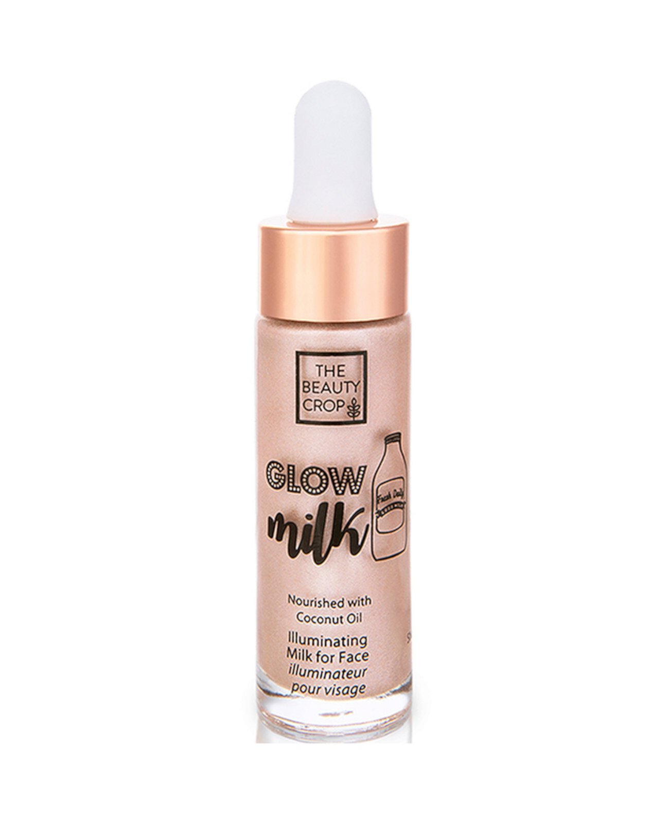 Жидкий маркер Glow Milk Dropper Liquid Highlighter The Beauty Crop