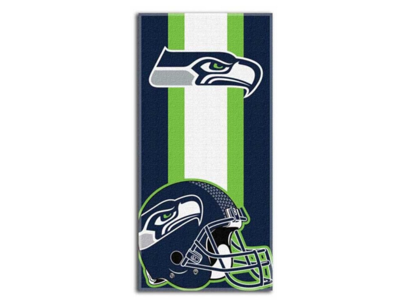 Seattle Seahawks 30 x 60 720 Пляжное полотенце Northwest Company