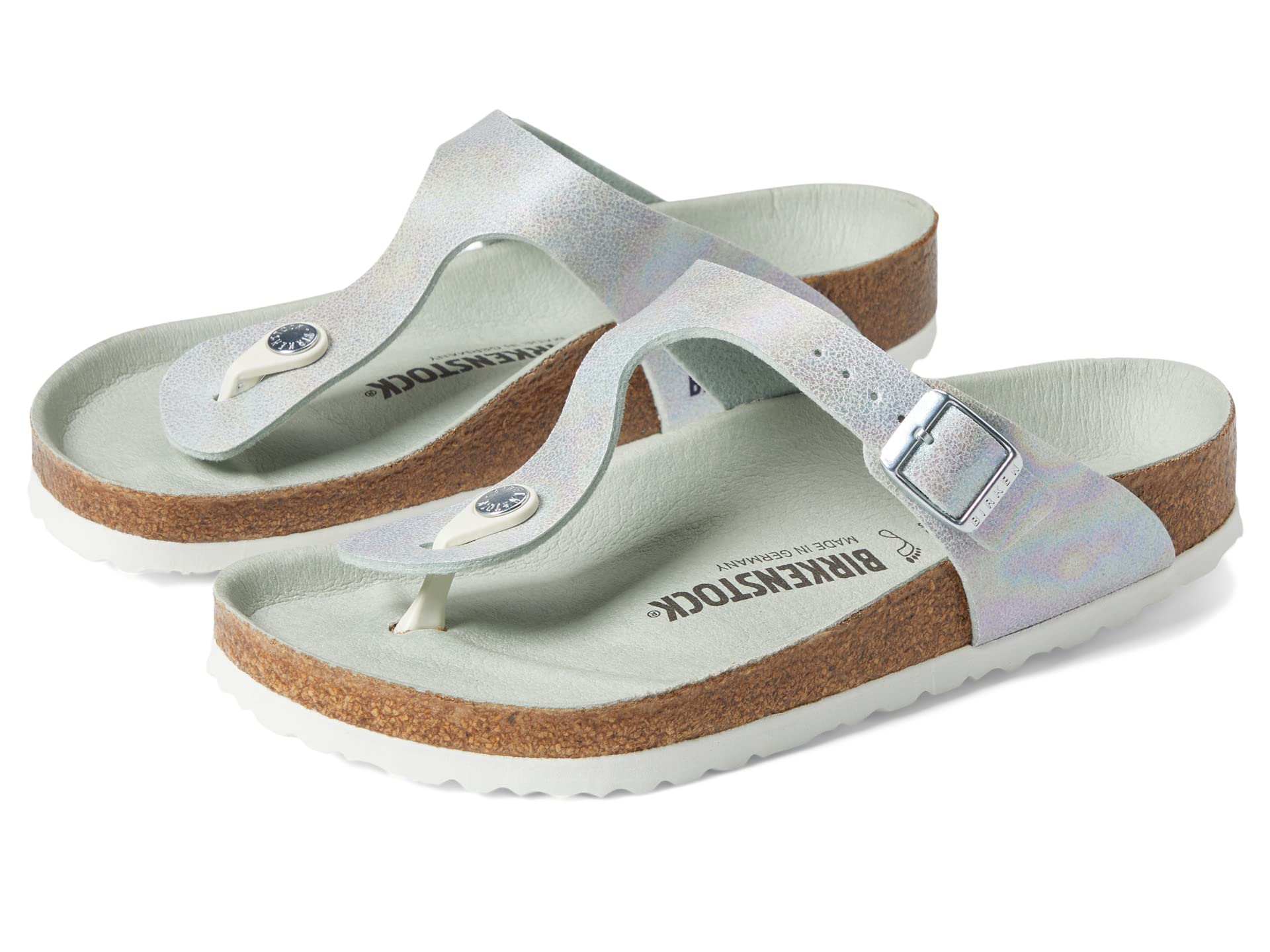 Женские босоножки Birkenstock Gizeh Vegan с мягким верхом и амортизирующей подошвой Birkenstock