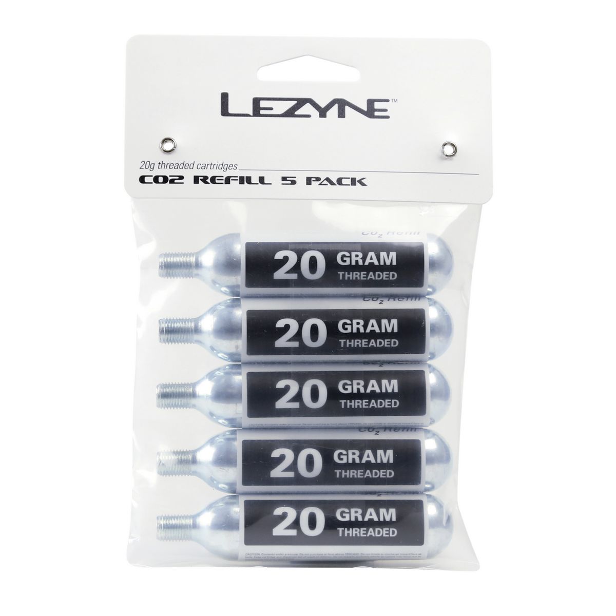 Велосипедные насосы Lezyne 20G Наполнители CO2 - 5 штук Lezyne