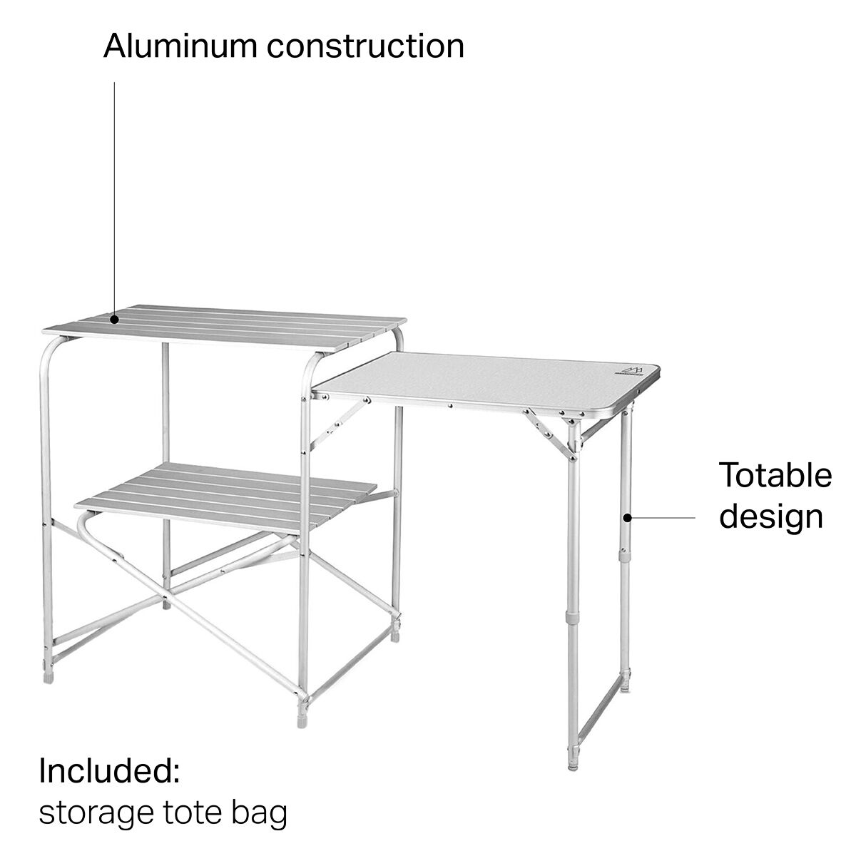 Кухонный стол с выдвижной крышкой Mountain Summit Gear