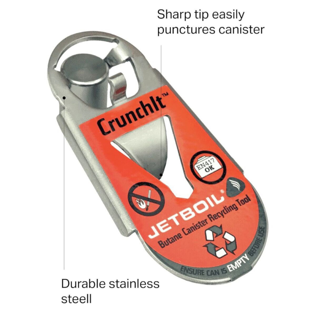 Инструмент для переработки топливных канистр CrunchIt Jetboil
