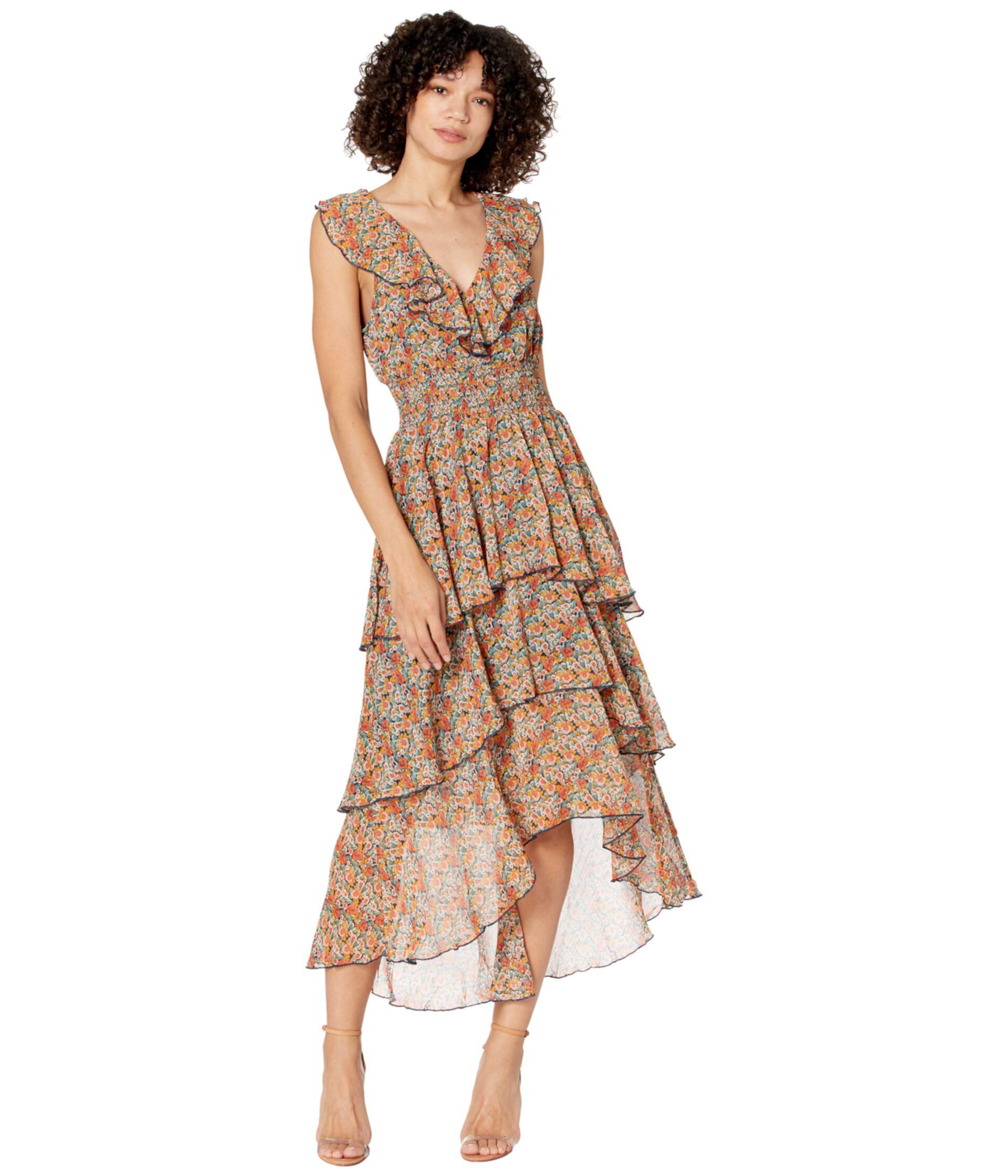 Шифоновое платье Fleetwood с цветочным принтом MINKPINK